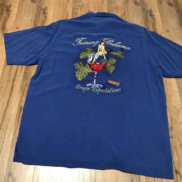 tommy bahama wine shirt